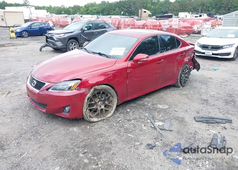 2012 Lexus Is 250 z USA, uszkodzony, nr VIN JTHBF5C25C5169132